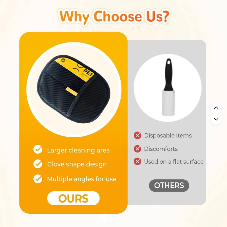 SheddyBuddy™ Pet Hair Removal Glove